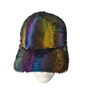Flip It! Sequin Hat OS Adjustable